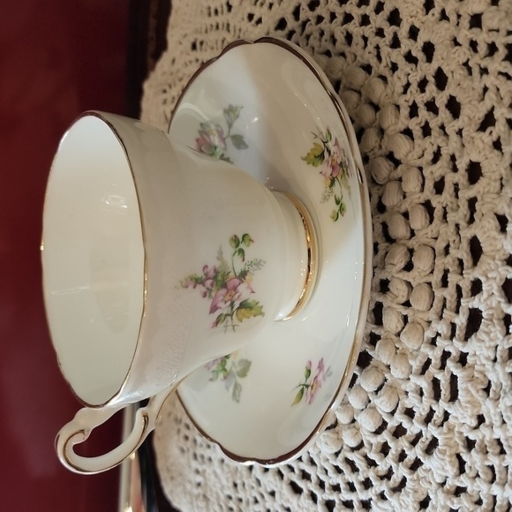 Regency fine bone china cup an saucer England